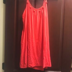 Red Soagetti Strap dress